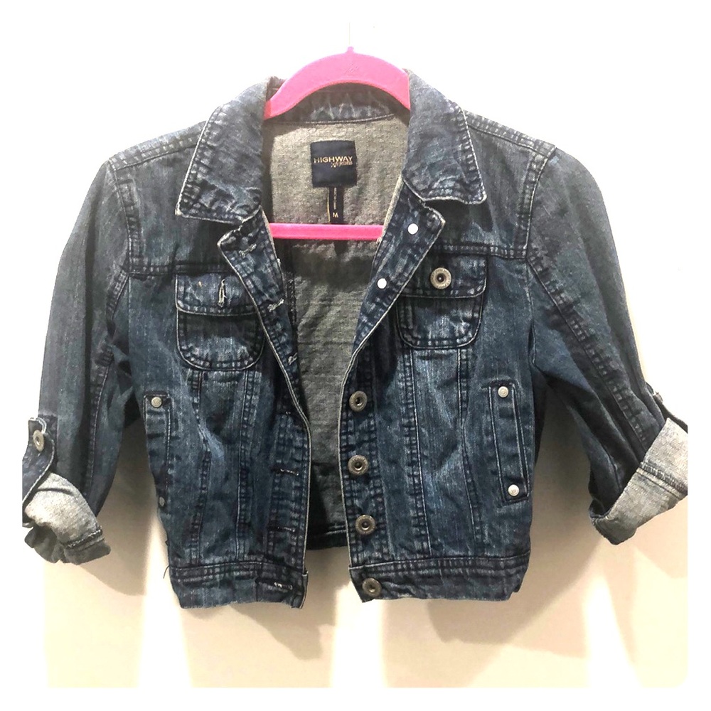 Cropped Denim Jacket